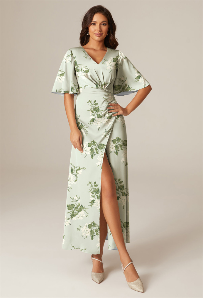 AW Gabrielle Sage Garden Party  Wedding Guest Dresses